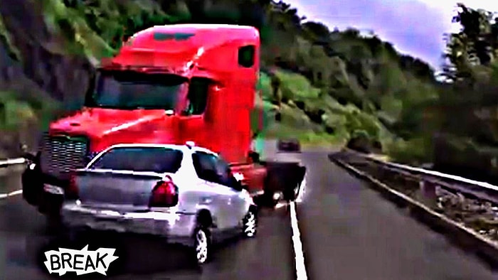 Dikkatsiz Sürücüler Yine İş Başında: Araç Kameralarına Yansıyan Kazalar