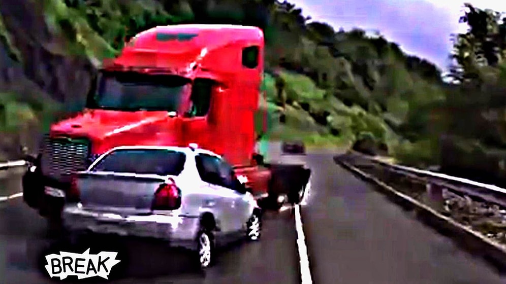 Dikkatsiz Sürücüler Yine İş Başında: Araç Kameralarına Yansıyan Kazalar