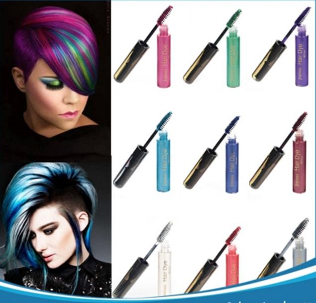 3. Colorful hair mascara