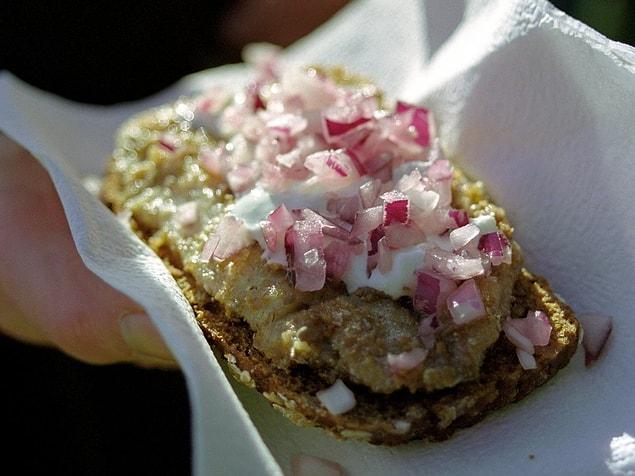 27. Fried Herring Sandwiches (Sweden)