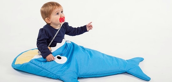 Спальные мешки в форме рыб "проглотят" ваше дитя в царство Морфея
