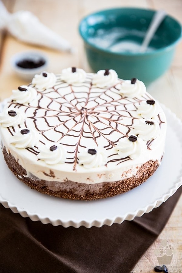 4. Чизкейк с шоколадом, кофе и ликером Калуа