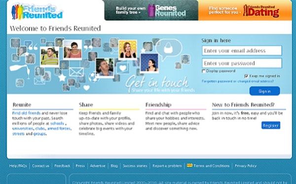 3. ITV покупает Friends Reunited