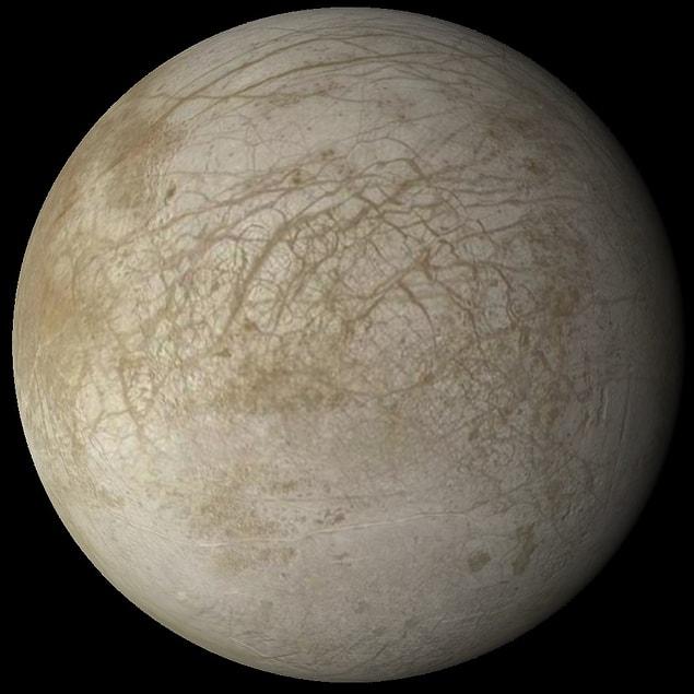 19. Jüpiter'in altıncı uydusu Europa, ismini Zeus tarafından Girit Adası'nda alıkonulan prensesten almıştır.