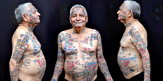 74-лентий индус попал в зависимость от Книги Рекордов Гиннеса