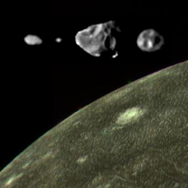 17. Jüpiter'in en yakın uyduları Metis, Andrastea, Amalthea ve Thebe'nin isimlerinin kökeni:
