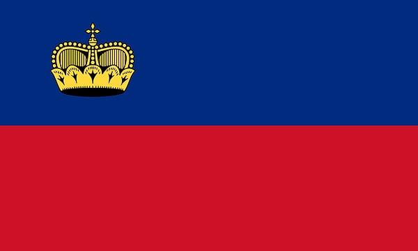 16. Liechtenstein 1936 Olimpiyatında Bir Bakmış Haiti Diye Bir Ülke Var ve Bayrakları Aynı. Küçük Bir Taç Eklemiş Bayrağına