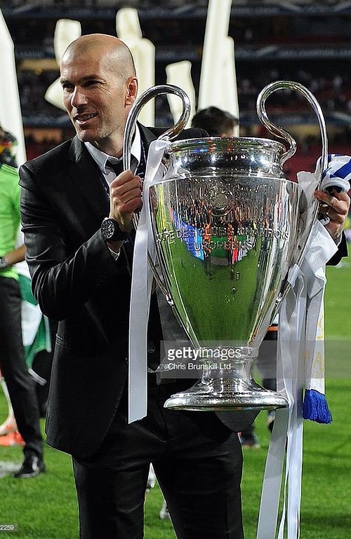 2002 ve 2016 yıllarında Zidane