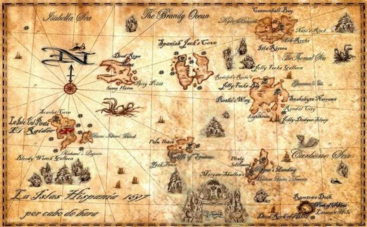Где найти карту пиратов. Старинная карта острова сокровищ. Древняя Пиратская карта сокровищ. Старинная карта сокровищ. Старинная Пиратская карта.