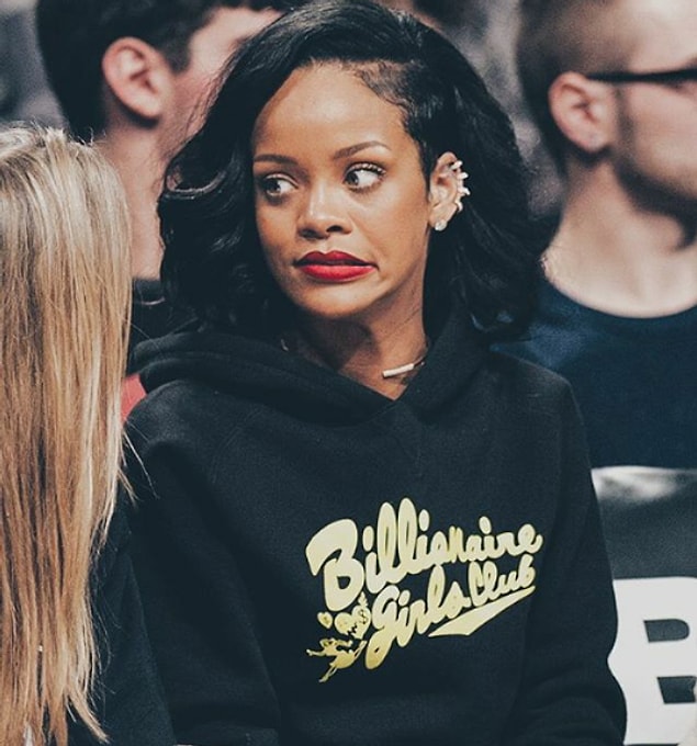 12.Rihanna yemek konusunda çok seçici.