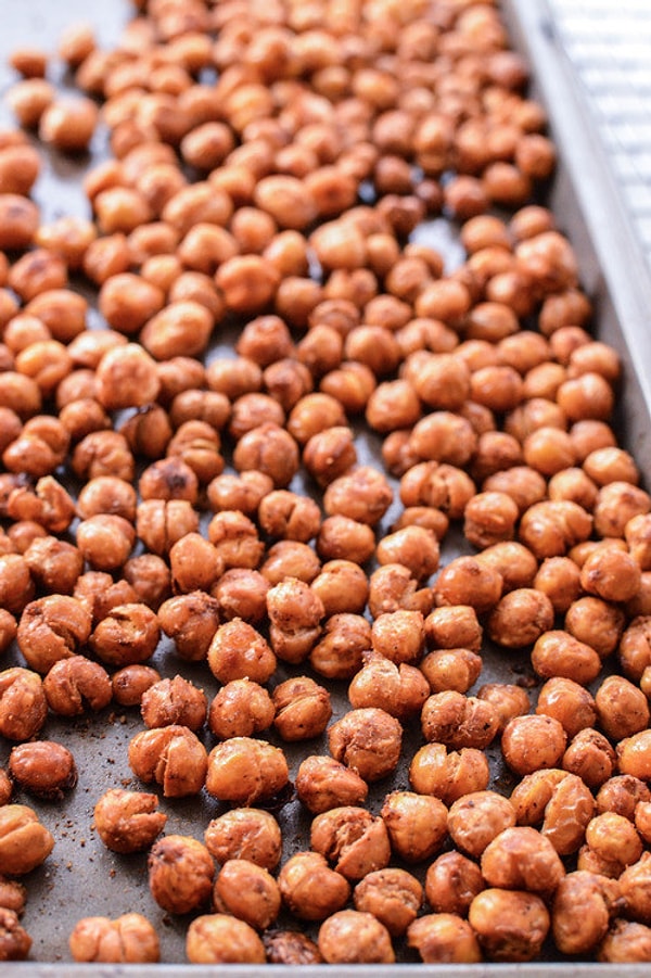 4. Нут, обжаренный в чипотле