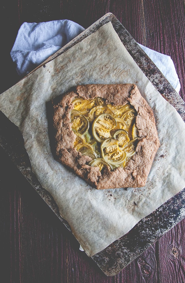 21. Галета из цельного зерна с зелеными томатами