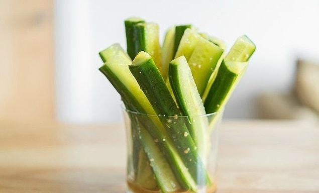 4. Cucumbers could taste a lot better with the proper dip.