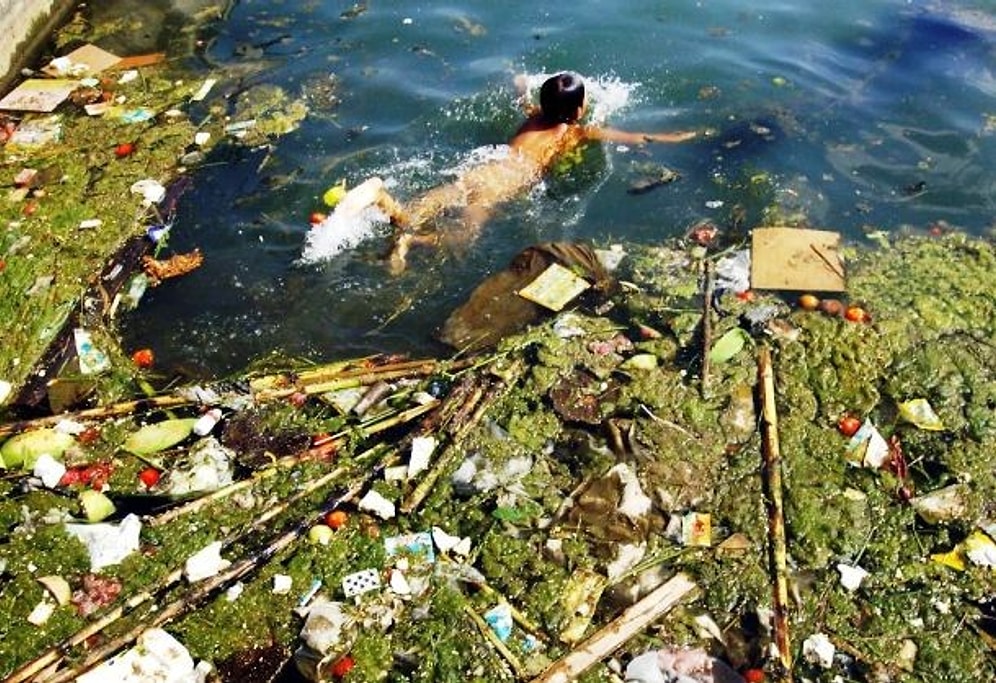 25 шокирующих фото о масштабах загрязнения в Китае