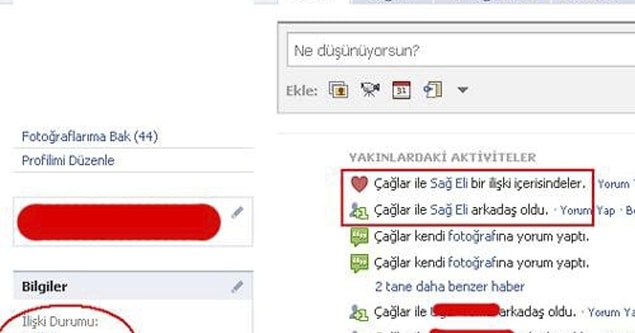 13. Ortak Facebook hesabı olmazsa olmazlarıdır.
