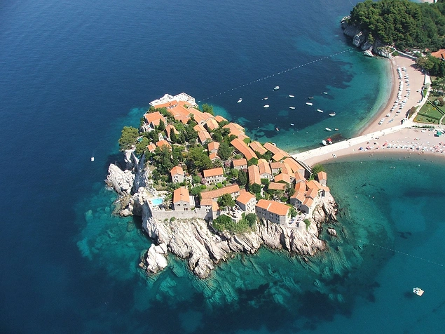 Sveti Stafan, Karadağ