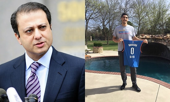 Bharara, Enes Kanter'in Kendisine Yaptığı Jesti 'Gördü' ve Tebrik Mesajı Yolladı