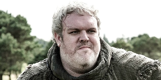 8. Adam gibi adam Hodor karakterini canlandıran Kristian Nairn olmadan olmaz.