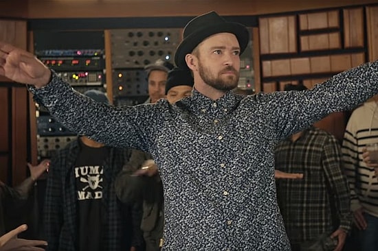 Justin Timberlake'in Fişek Gibi Şarkısı Can't Stop The Feeling'in Müziksiz Hali