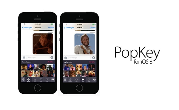 1. Закачайте клавиатуру с гифками