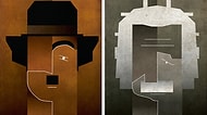 İllüstratör Federico Babina'dan Aklımıza Kazınmış 21 İkonik Yüzün Yeniden Yorumlaması