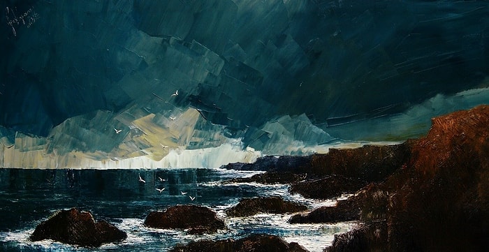 24 Justyna Kopania Tablosuyla Denizlerin Enginliğine Bir Bakış