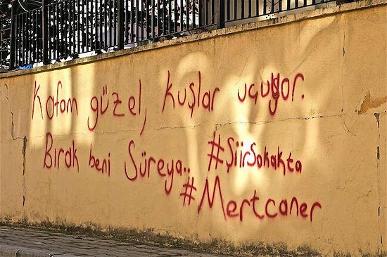 Şiir Sokakta Hazinesinden 20 Mert Caner Dizesi