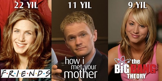 Üç Şahane Sitcom Dizide Yer Alan Oyuncuların Değişimlerini Gösteren 16 Karşılaştırma