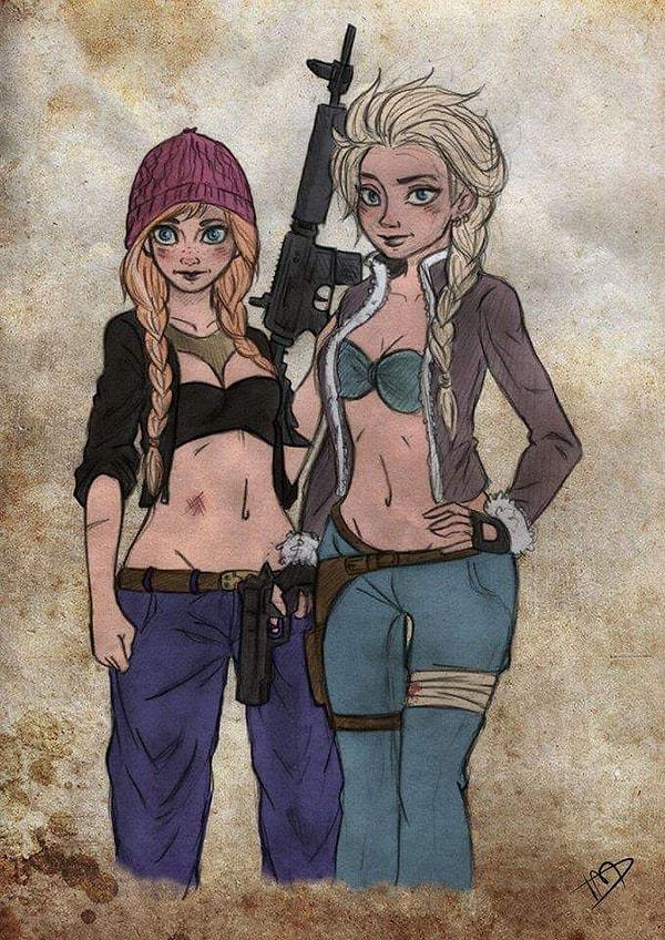 22. Anna ve Elsa