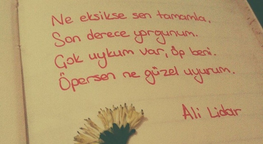 Kalbinize Dokunacak Şiirlerden En Can Alıcı 10 Kuple