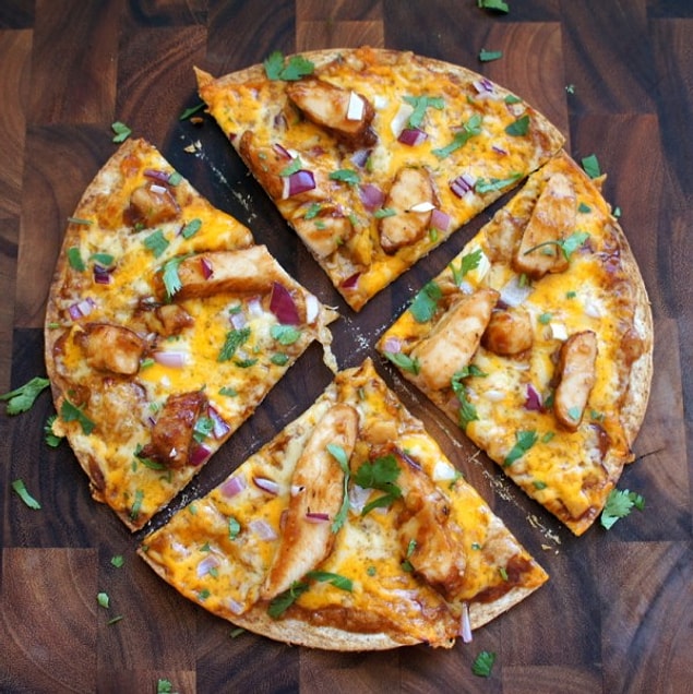 12. Tortilla Pizza