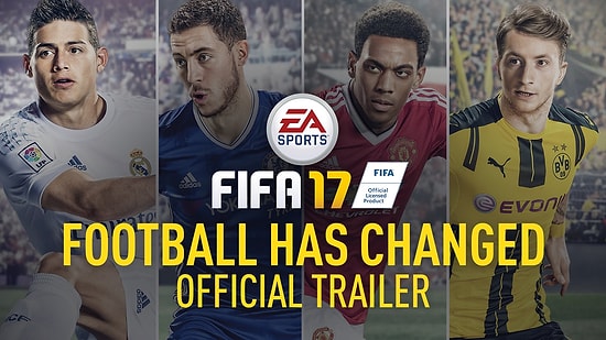 FIFA 17, Yayınlanan İlk Fragmanla Birlikte Duyuruldu!