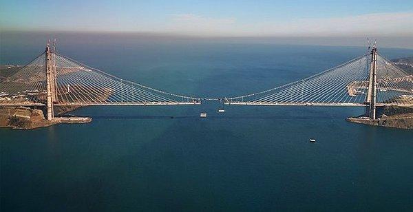 2. İstanbul'un üçüncü köprüsüne hangi isim verildi?