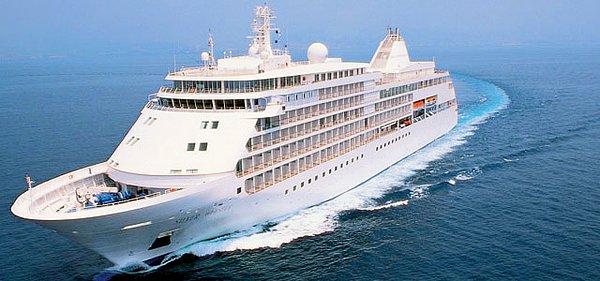 2. Silversea Silver Whisper Yolcu Gemisi Dünya Turu / 1.45 Milyon $