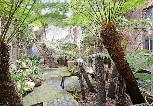 15. А снаружи вас ждет невероятный сад с пальмами, розами и плющом