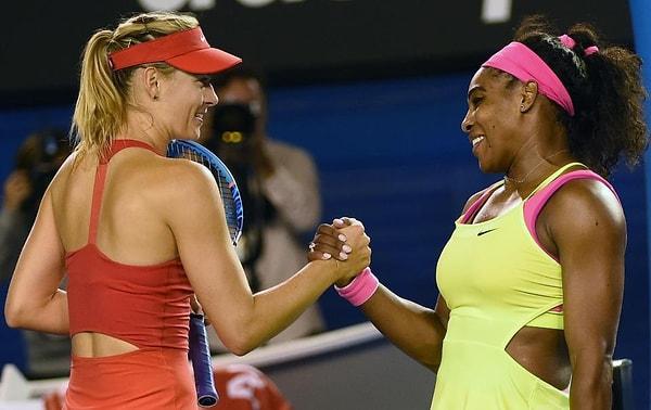 Listedeki 2 kadın sporcudan Serena Williams 40. sırada, Maria Sharapova 88. sırada yer aldı