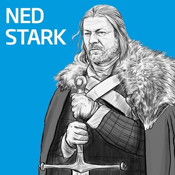 2. Ailesi için her şeyini feda edebilecek bir baba; Ned Stark - Game of Thrones