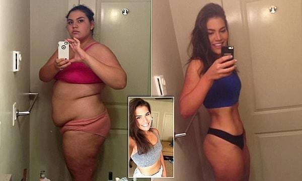 Tennessee'de yaşayan Laura Micetich, tam 52 kilo verdi.