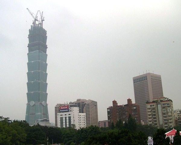 25. Тайбэй 101, Тайбэй, Тайвань (1999 – 2004)