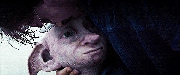 13. Смерть каждого героя книги больно ударила тебя, но смерть Добби ударила сильнее всего