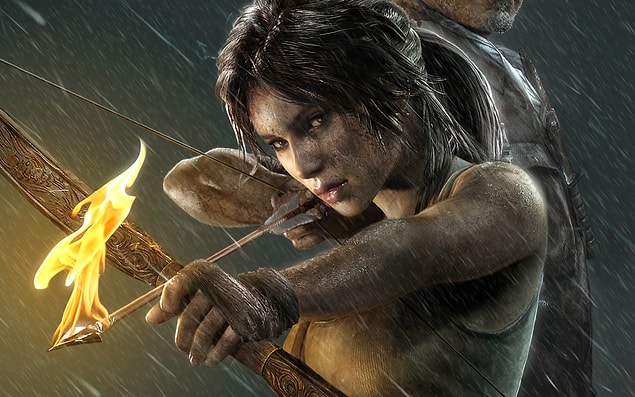 "Lara Croft" çıktı!