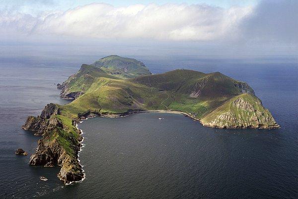 4. Aziz Kilda, Batı Adaları, İskoçya.