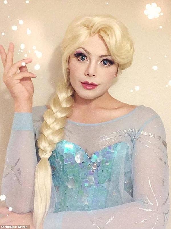 Karlar Kraliçesi Elsa.