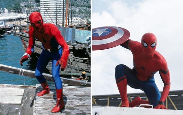 7. Spider Man 1977 And 2016