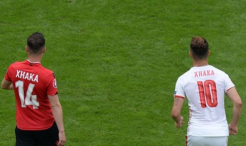 Xhaka kardeşler karşı karşıya geldi