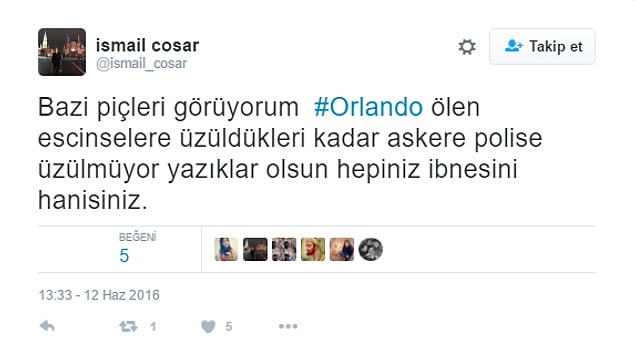 İbneyiz; askere, polise üzüldüğümüzü de gayet iyi biliriz! Genel olarak en barış yanlısı cemiyetlerden biri sayılan Lgbti'lere üzülmemenizin sebebi nedir peki?