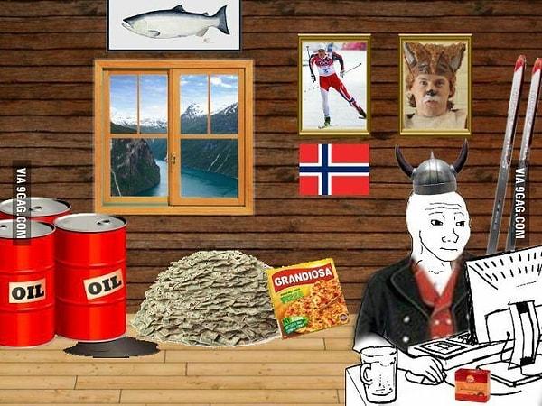 13. "Norveçli olduğumu söylediğimde..."