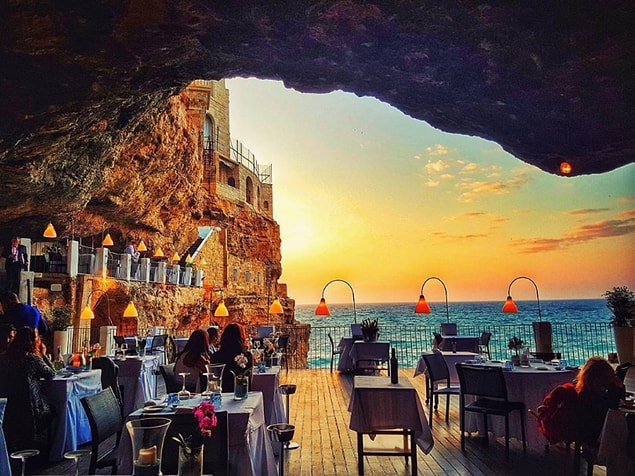 Grotta Palazzese | Puglia, İtalya.