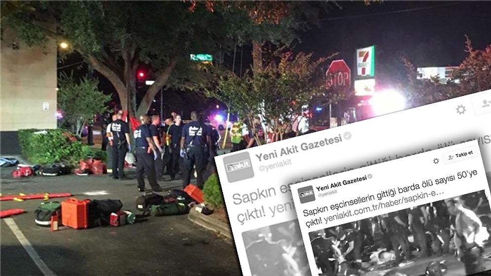 Yeni Akit'in Orlando Saldırısıyla İlgili Homofobik Başlığı İngiliz Basınında