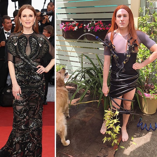 2. Джулианна Мур на Met Gala